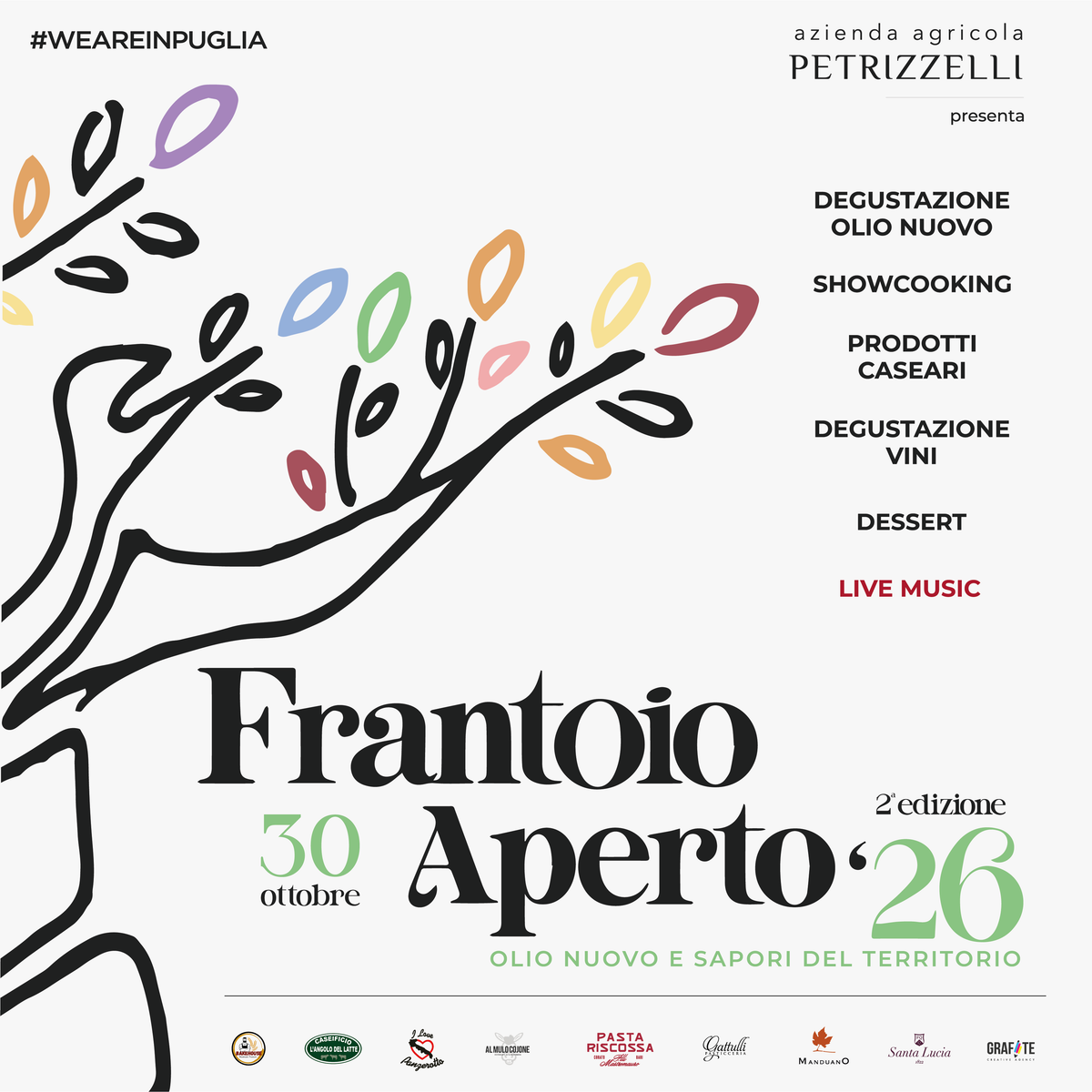 EVENTO - FRANTOIO APERTO 26 - Olio nuovo e sapori del territorio