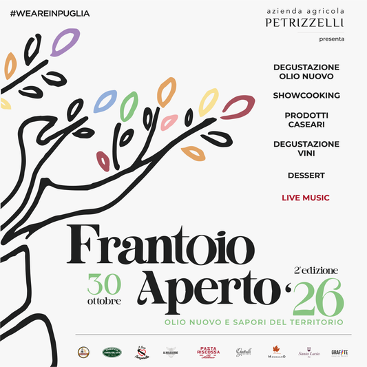 EVENTO - FRANTOIO APERTO 26 - Olio nuovo e sapori del territorio