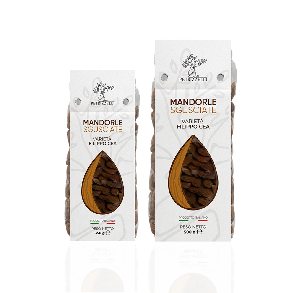Mandorle Sgusciate (Varietà Filippo CEA) da 350 e 500g